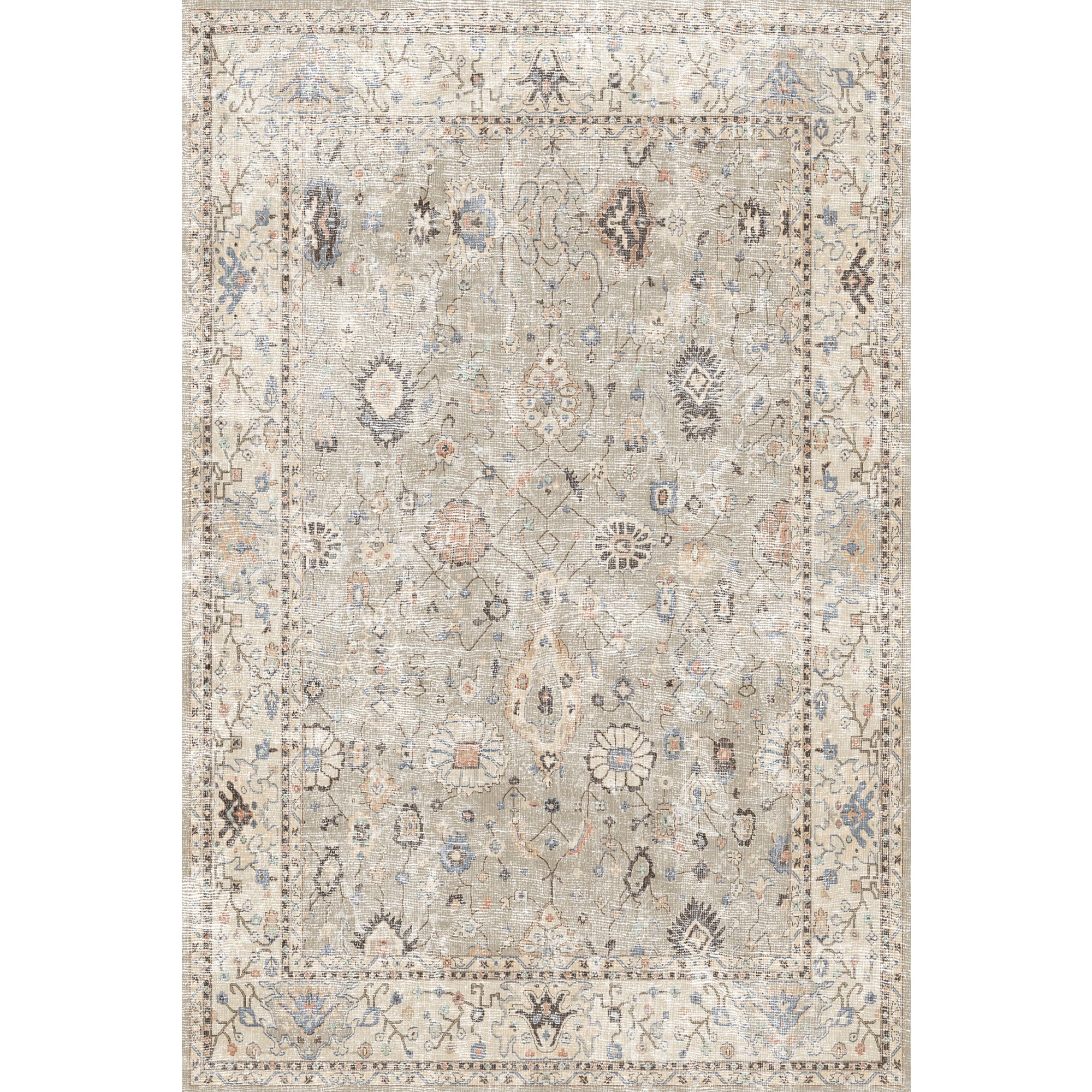 Tapis imprimé Monty en chenille imprimé à la machine